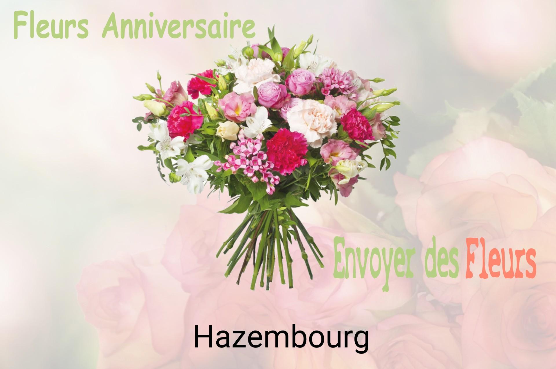 Bouquet de fleurs d’anniversaire livré à Hazembourg