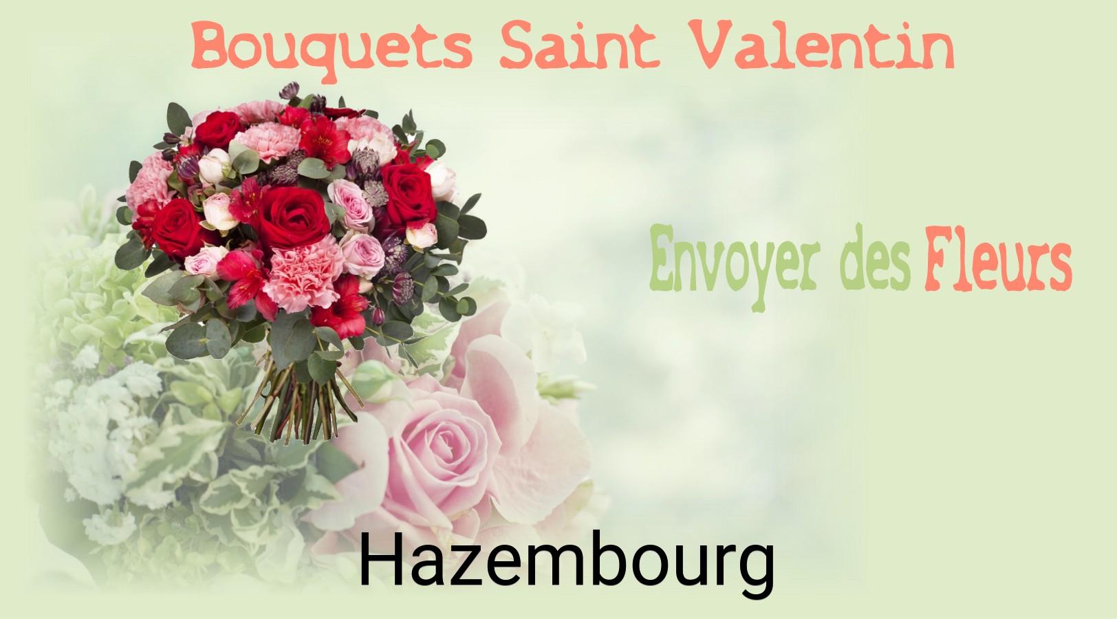 Roses de Saint-Valentin livrées à Hazembourg